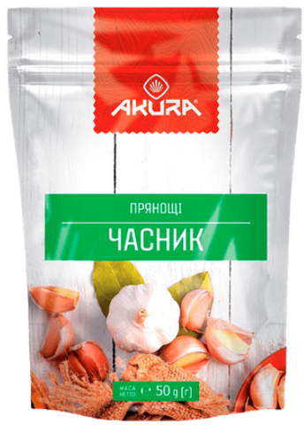 Часник AKURA сушіння гранулювання 50 г